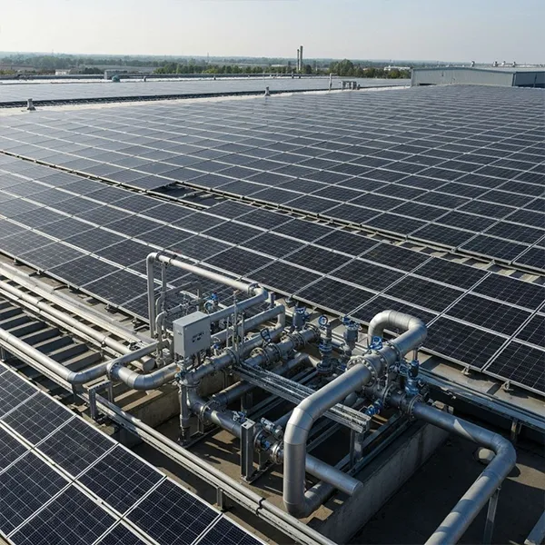 Industrial solar panels